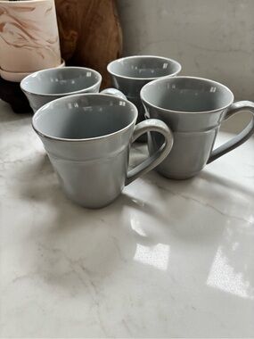 Pottery Barn Ceramic Mugs - Set of 4